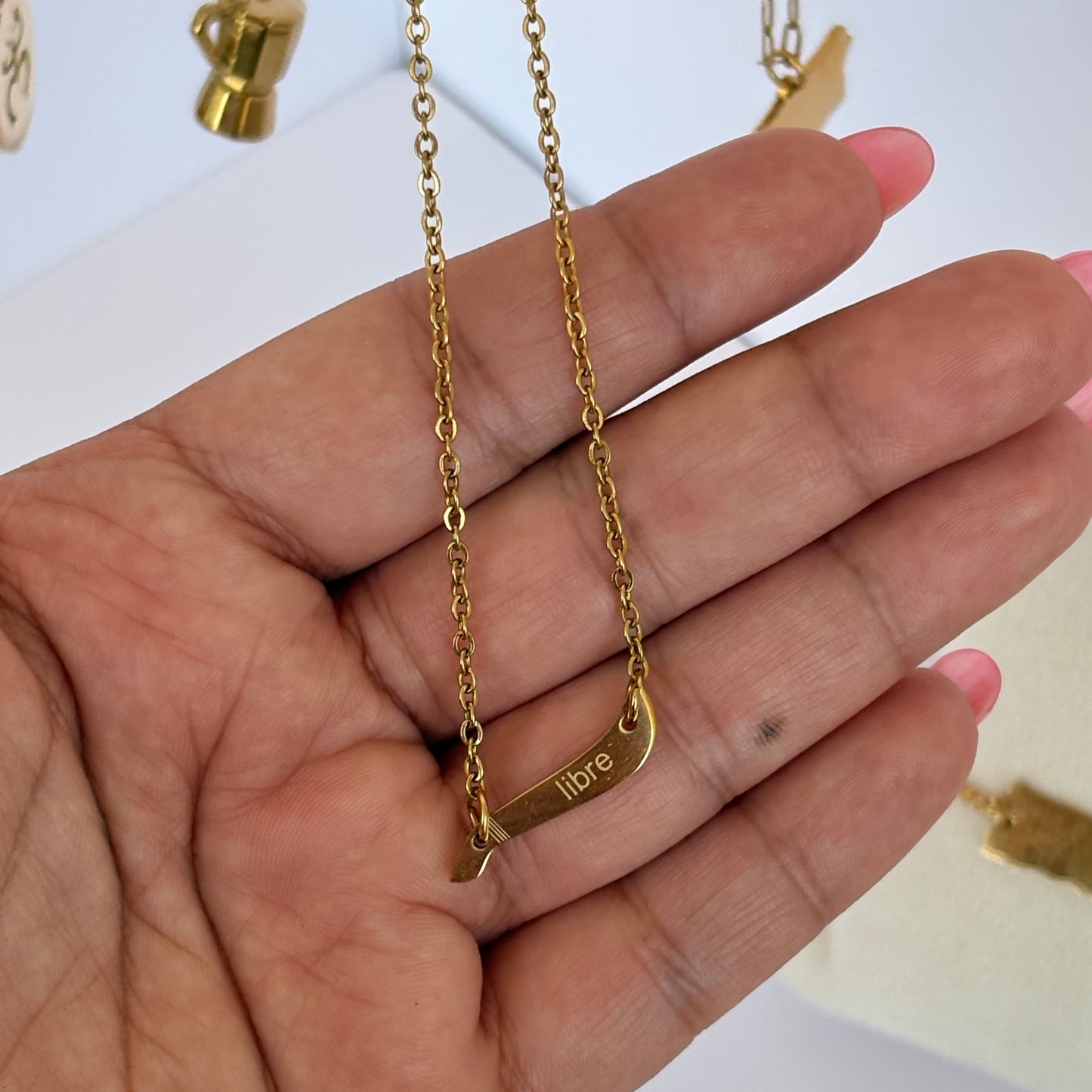 Machete Libre Necklace