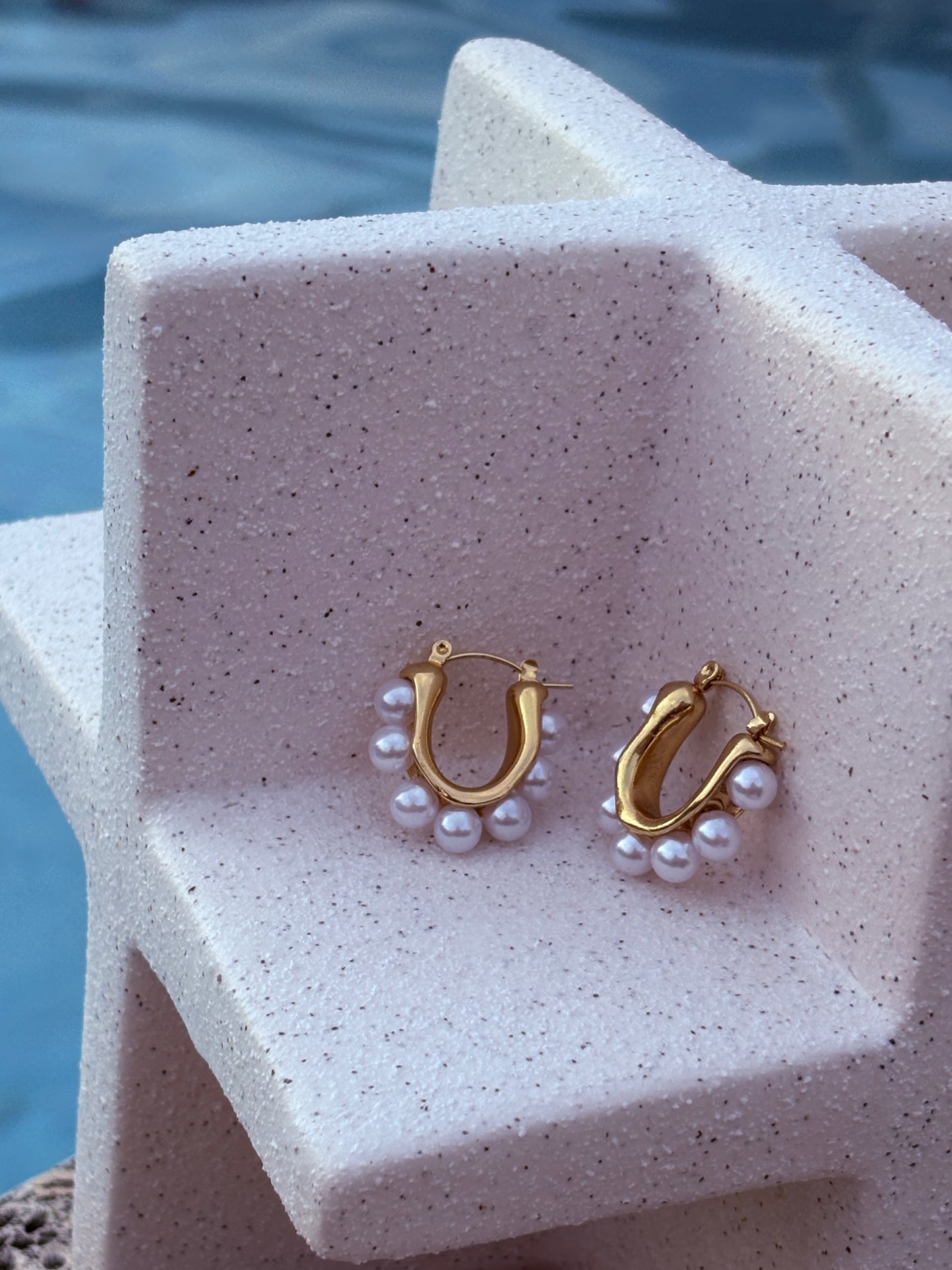 Perlas del Caribe Earrings