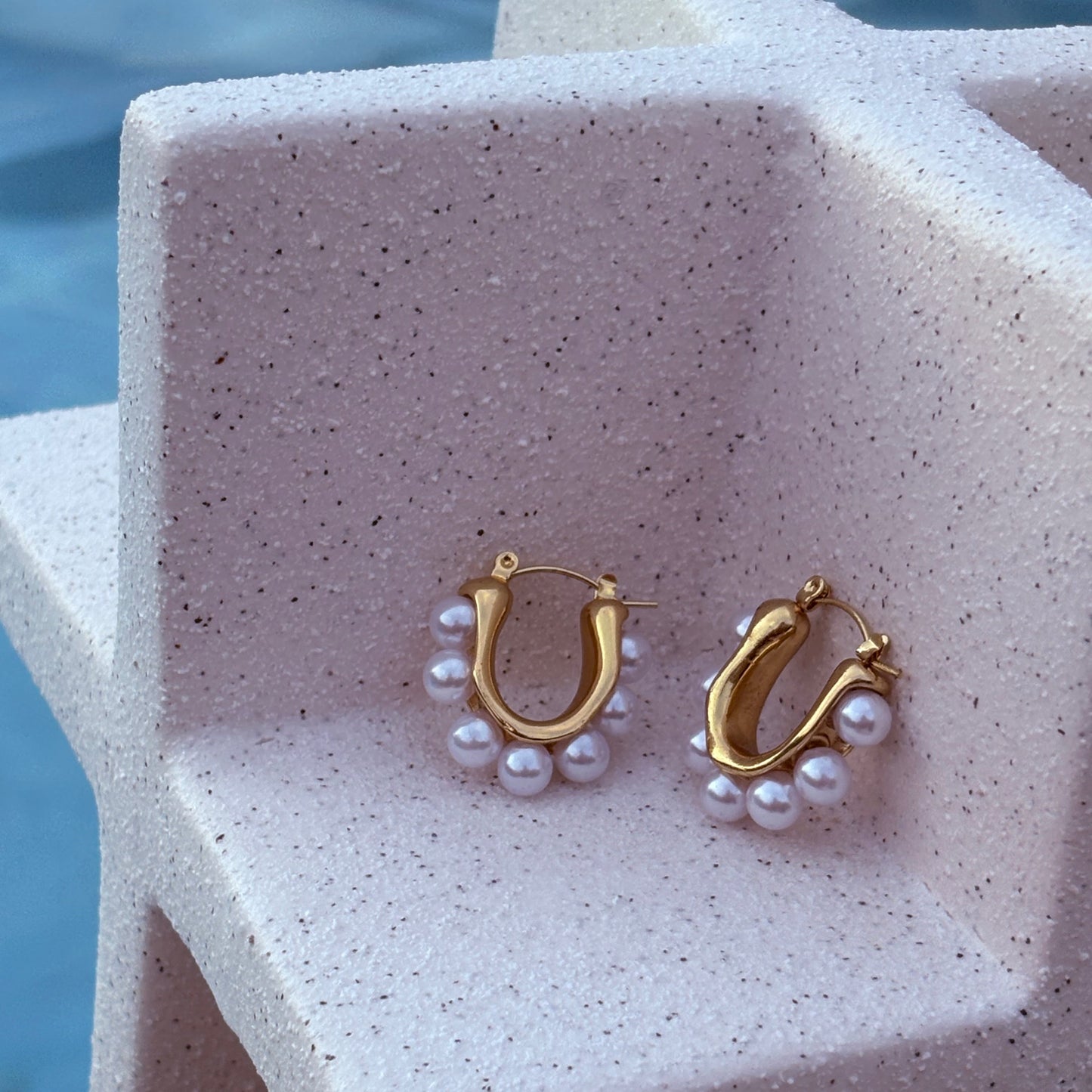 Perlas del Caribe Earrings