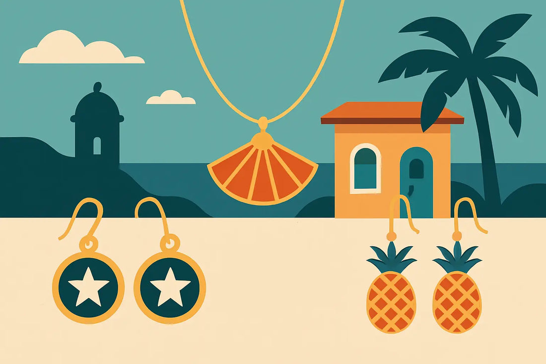 Puerto Rico-Inspired Jewelry That Pops