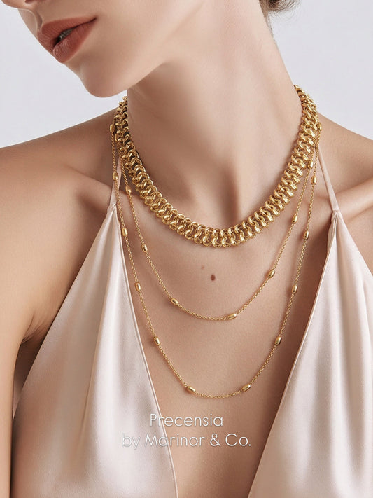 Layered Necklaces That Stay Untangled