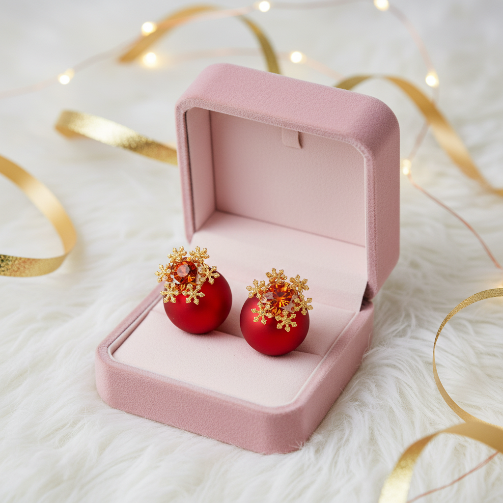 Felíz Navidad Studs