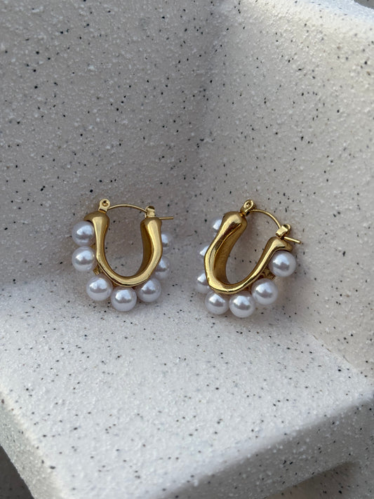 Perlas del Caribe Earrings