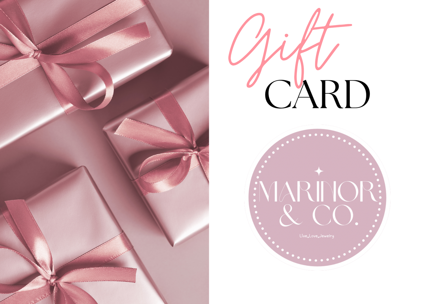 The MARINOR Gift Card