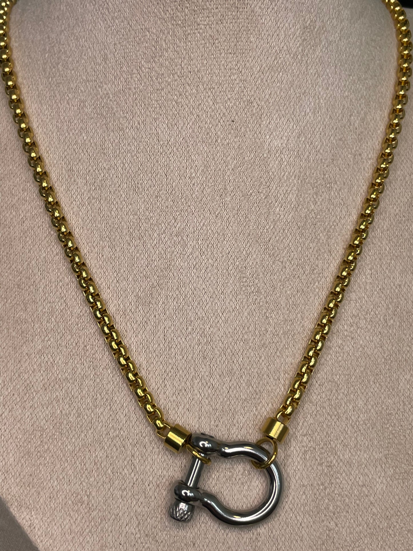 The Steel Buckle Necklace