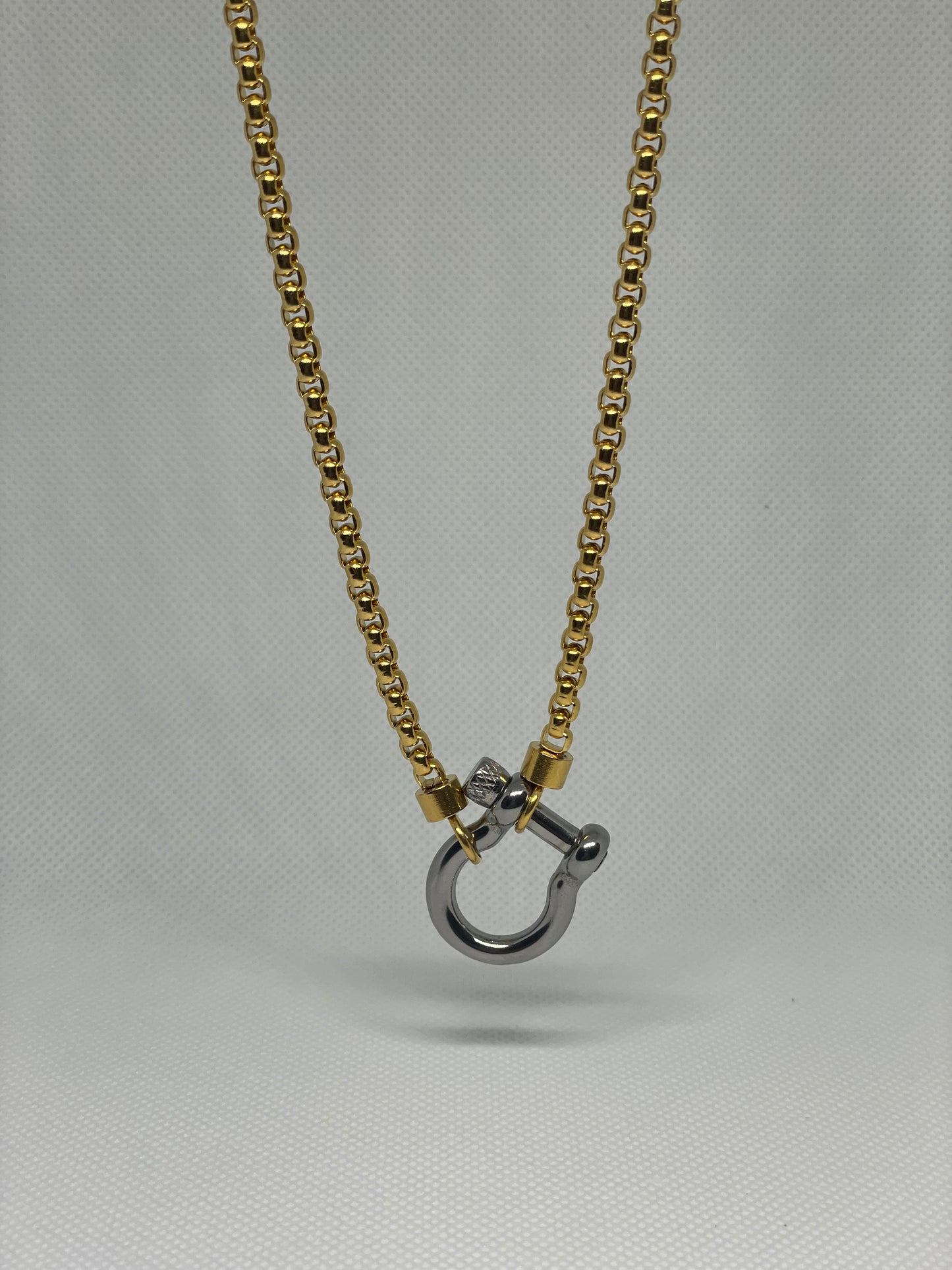 The Steel Buckle Necklace