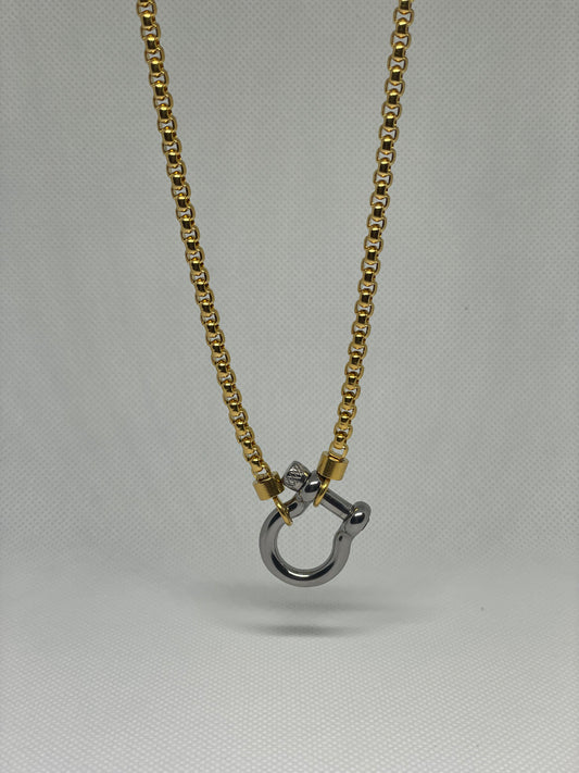 The Steel Buckle Necklace